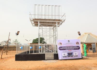 Naval chief provides potable water for Niger community
